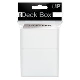 Ultra PRO: 80+ Deck Box - White