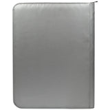 Ultra PRO: 9-Pocket Zippered PRO-Binder (Silver)