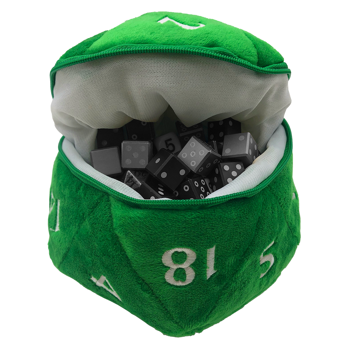 Ultra PRO: Dice Bag - Plush D20 (Green)
