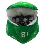 Ultra PRO: Dice Bag - Plush D20 (Green)