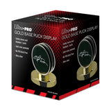 Ultra PRO: Display - Hockey Puck Base (Gold)