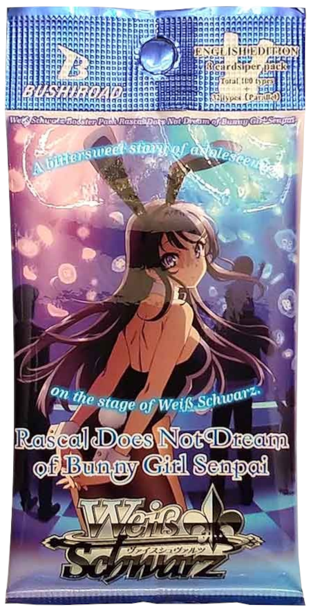 pokemon booster box 1st gen Rascal Does Not Dream of Bunny Girl Senpai