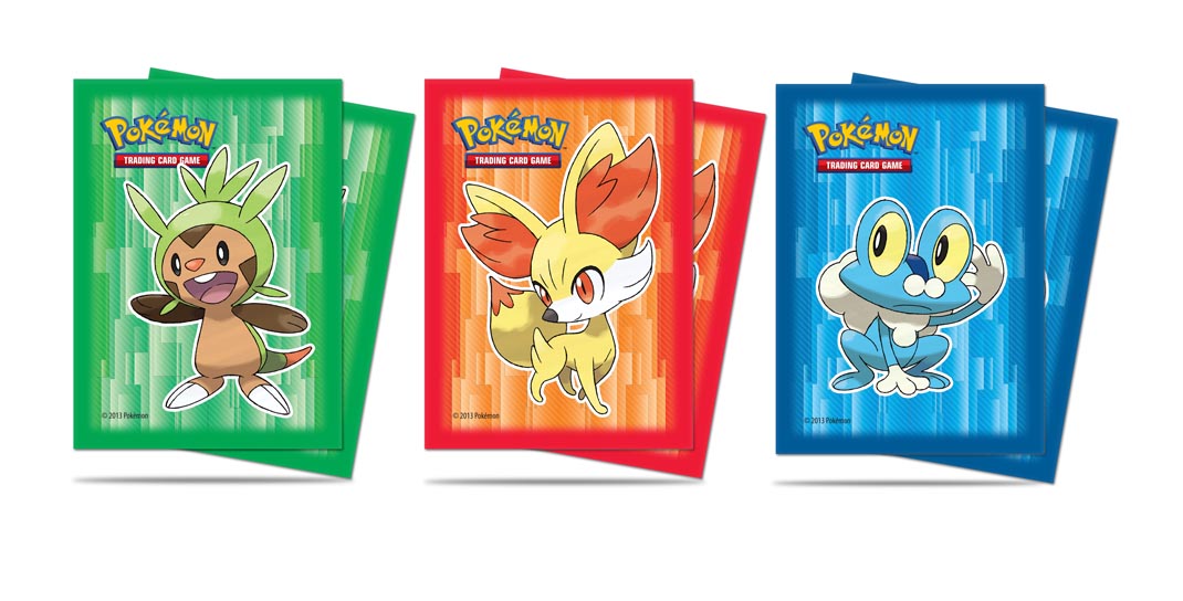 Ultra PRO: Standard 65ct Sleeves Bundle - Pokemon (Chespin, Fennekin, & Froakie)