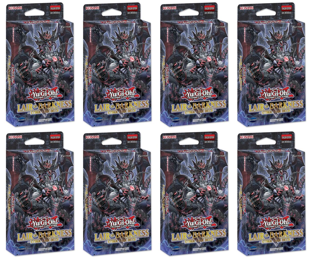 Lair of Darkness - Structure Deck Display (1st Edition)