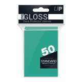 Ultra PRO: Standard 50ct Sleeves - PRO-Gloss (Aqua)