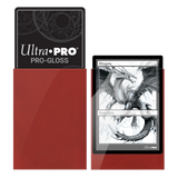 Ultra PRO: Standard 100ct Sleeves - PRO-Gloss (Red)