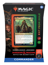 Commander Legends: Battle for Baldur's Gate - Commander Deck (Exit from Exile)