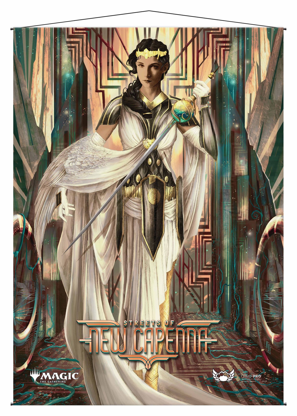 Ultra PRO: Wall Scroll - Streets of New Capenna (Elspeth Resplendent)