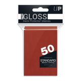 Ultra PRO: Standard 50ct Sleeves - PRO-Gloss (Red)