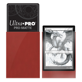 Ultra PRO: Standard 50ct Sleeves - PRO-Matte (Red)