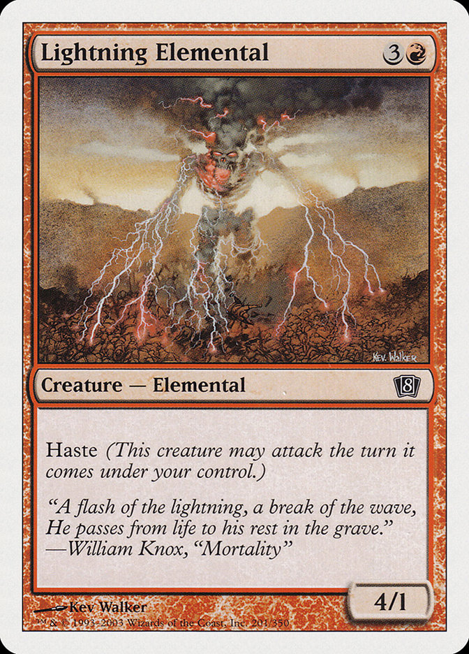 Lightning Elemental [Eighth Edition]