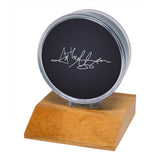 Ultra PRO: Display - Hockey Puck Wood Base (Light Wood)