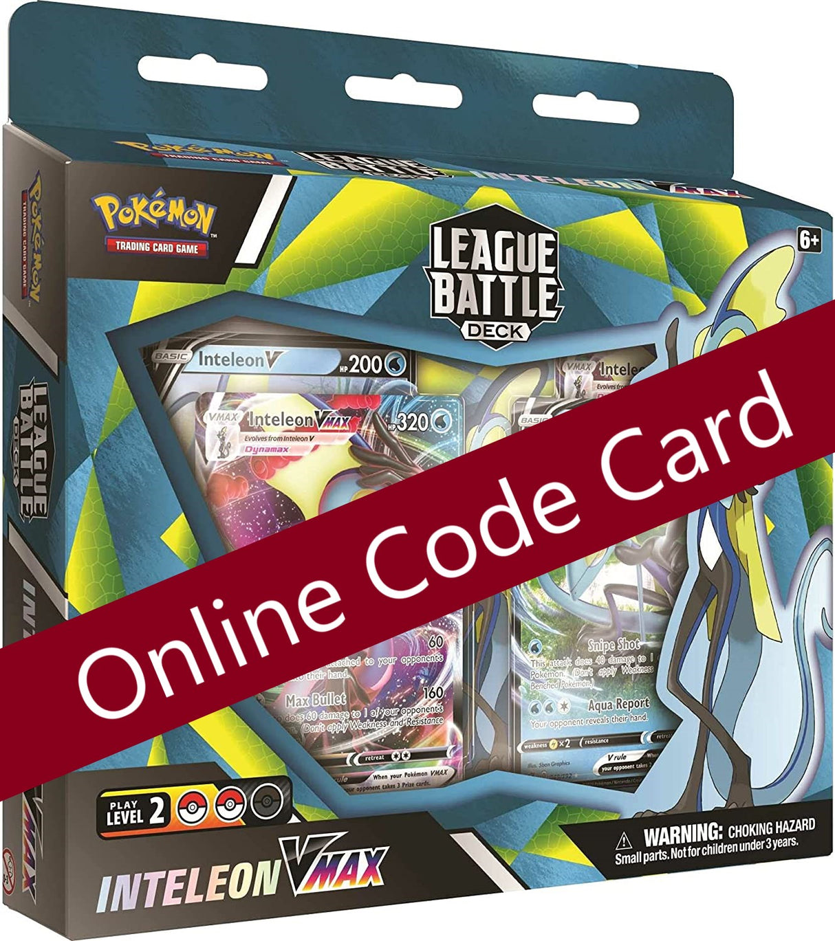 Inteleon VMax - League Battle Deck PTCGO Code