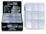 Ultra PRO: Platinum Hologram 9-Pocket Pages - 3-Holes (250-Pack)