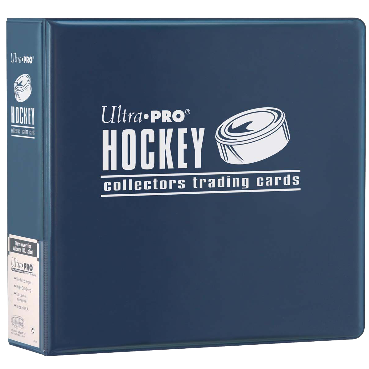 Ultra PRO: 3-Ring Binder - Hockey (Blue)