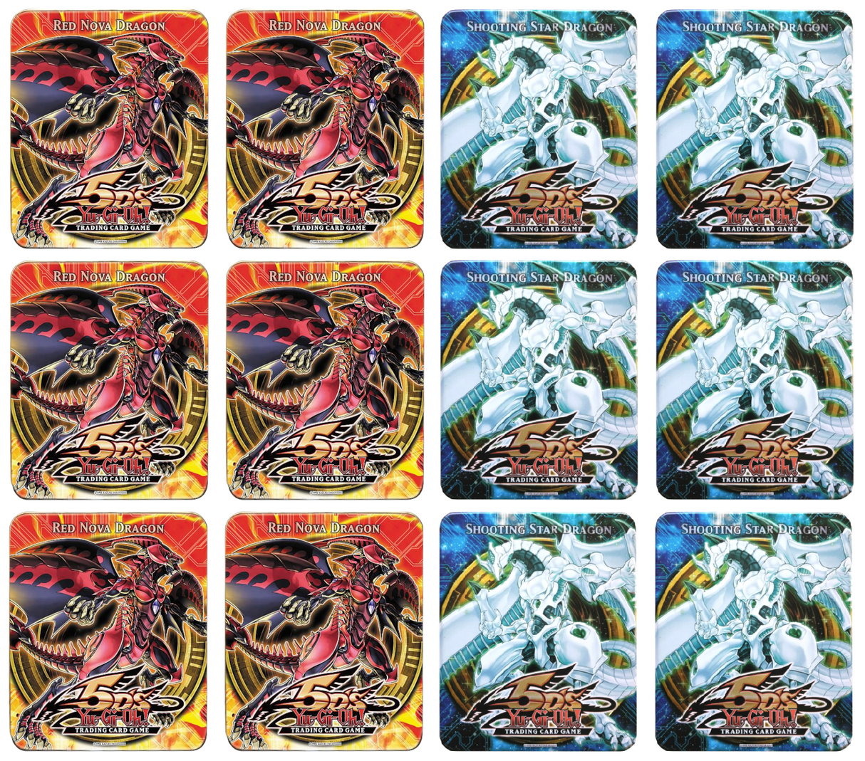 Collectible Tin -  Display (Red Nova Dragon/Shooting Star Dragon)
