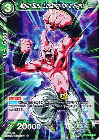 Majin Buu, Looking for a Fight [BT11-082]