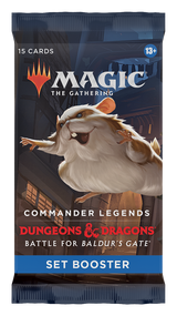 Commander Legends: Battle for Baldur's Gate - Set Booster Display