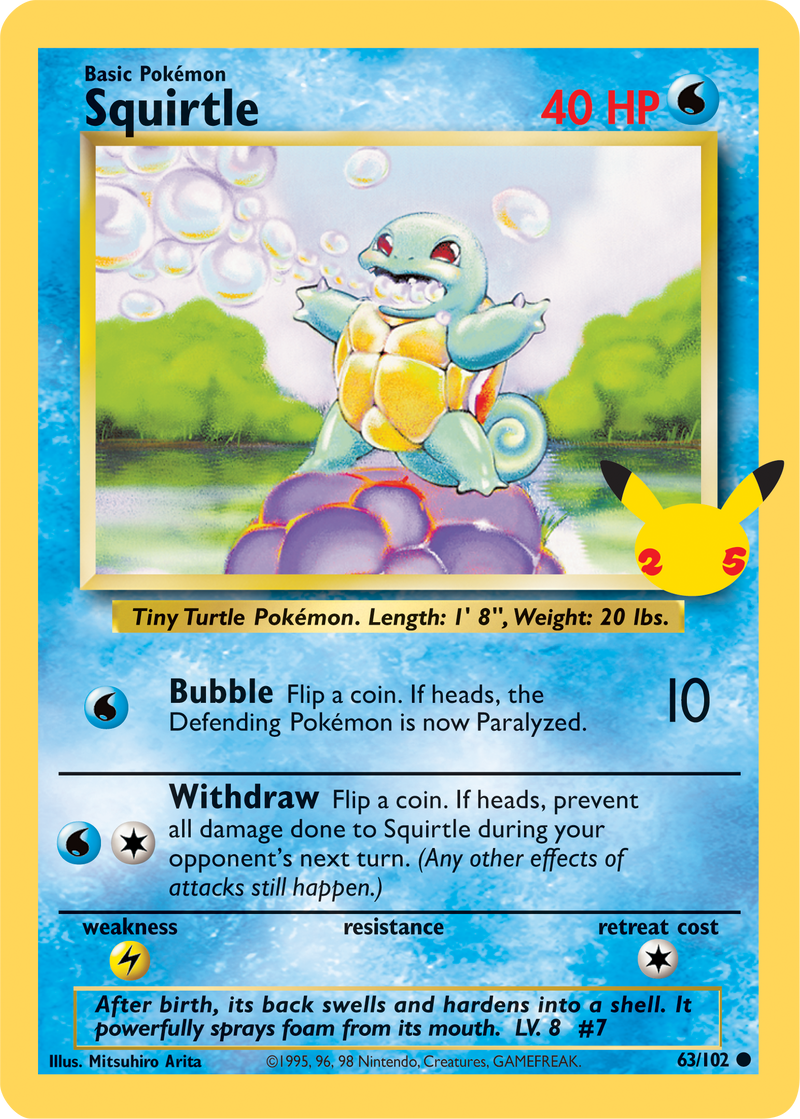 Squirtle (63/102) [First Partner Pack]
