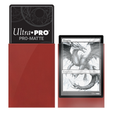 Ultra PRO: Standard 100ct Sleeves - PRO-Matte (Red)