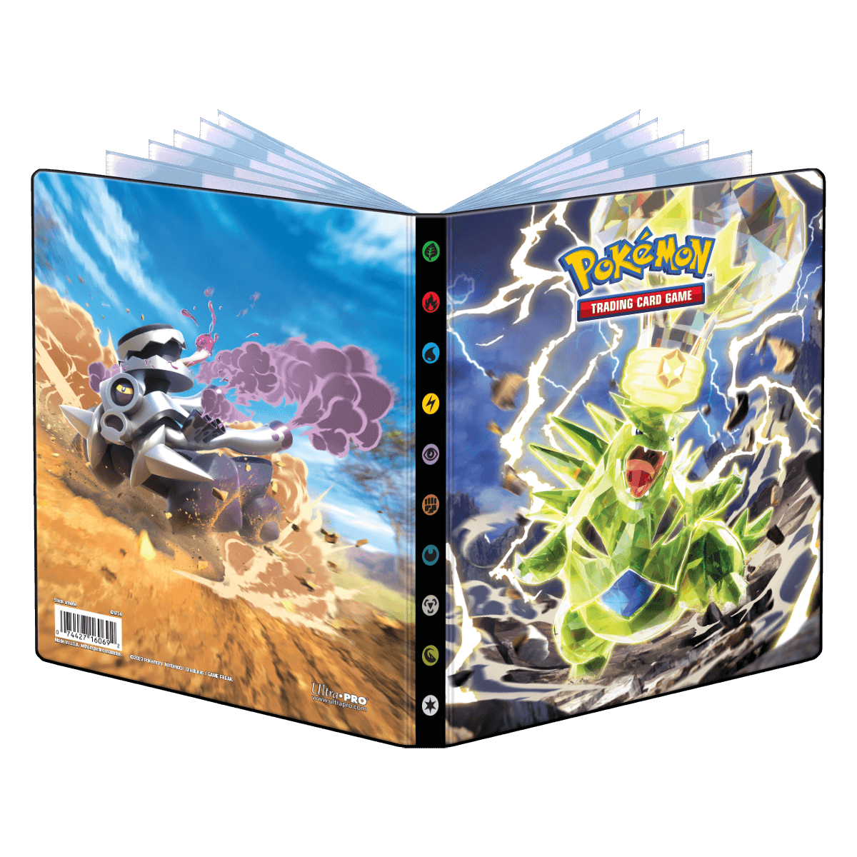 Ultra PRO: 4-Pocket Portfolio - Pokemon (Scarlet & Violet / Tyranitar and Revavroom)