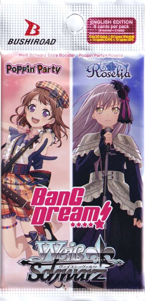BanG Dream! - Extra Booster Pack (Poppin'Party x Roselia)
