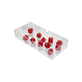 Ultra PRO: 11-Dice Set - Eclipse (Apple Red)