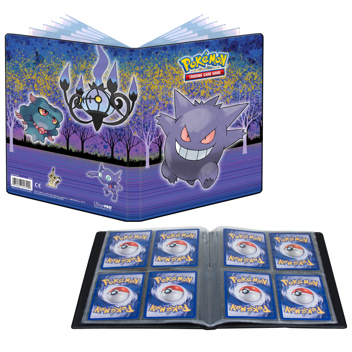 Ultra PRO: 4-Pocket Portfolio - Pokemon Gallery Series (Haunted Hollow)