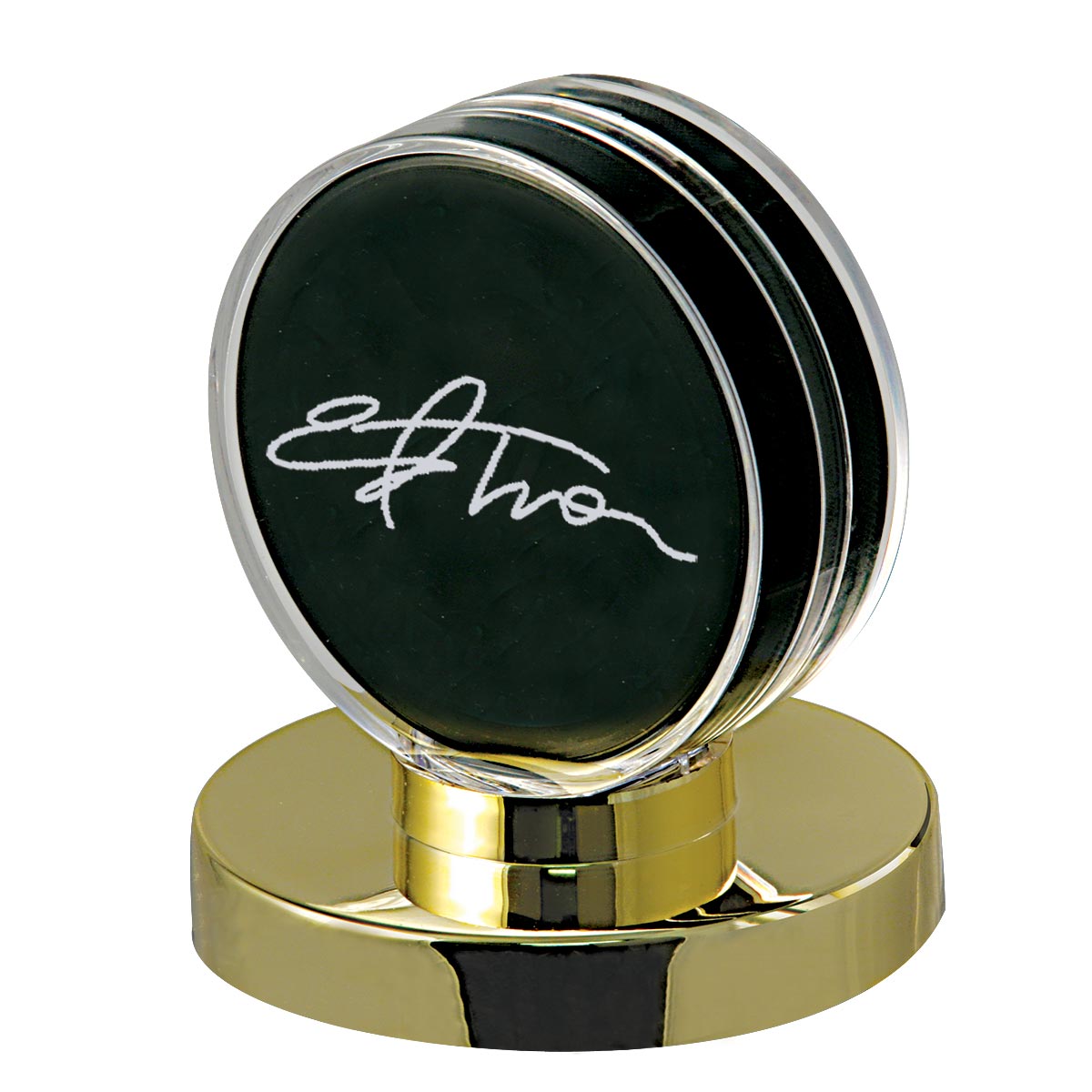 Ultra PRO: Display - Hockey Puck Base (Gold)