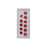 Ultra PRO: 11-Dice Set - Eclipse (Apple Red)