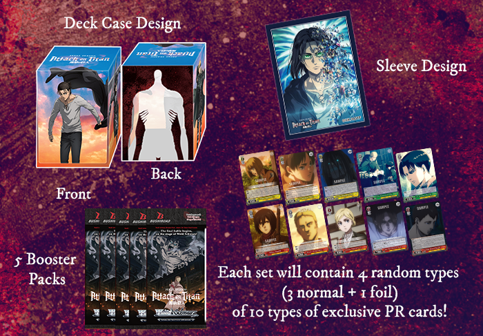 Attack on Titan Vol 2 Supply Set