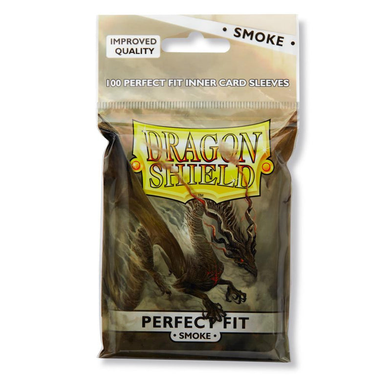Dragon Shield Perfect Fit Sleeve - Smoke 100ct