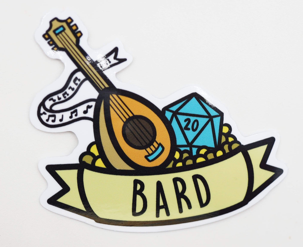 Banner Class Sticker: Bard