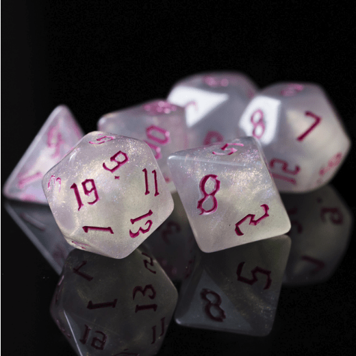Crystal Ball Wild Magic RPG Dice Set
