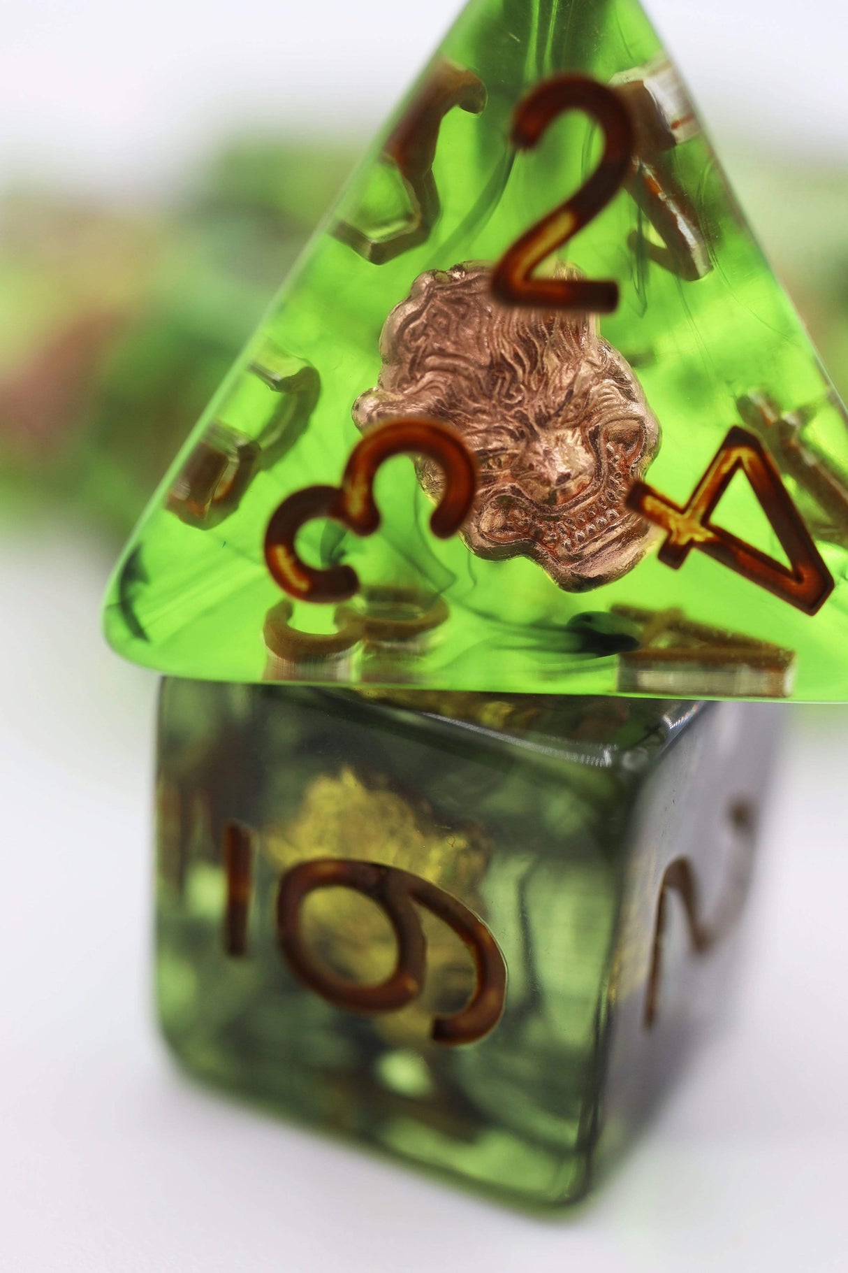 Druid's Wolf Companion Class RPG Dice Set