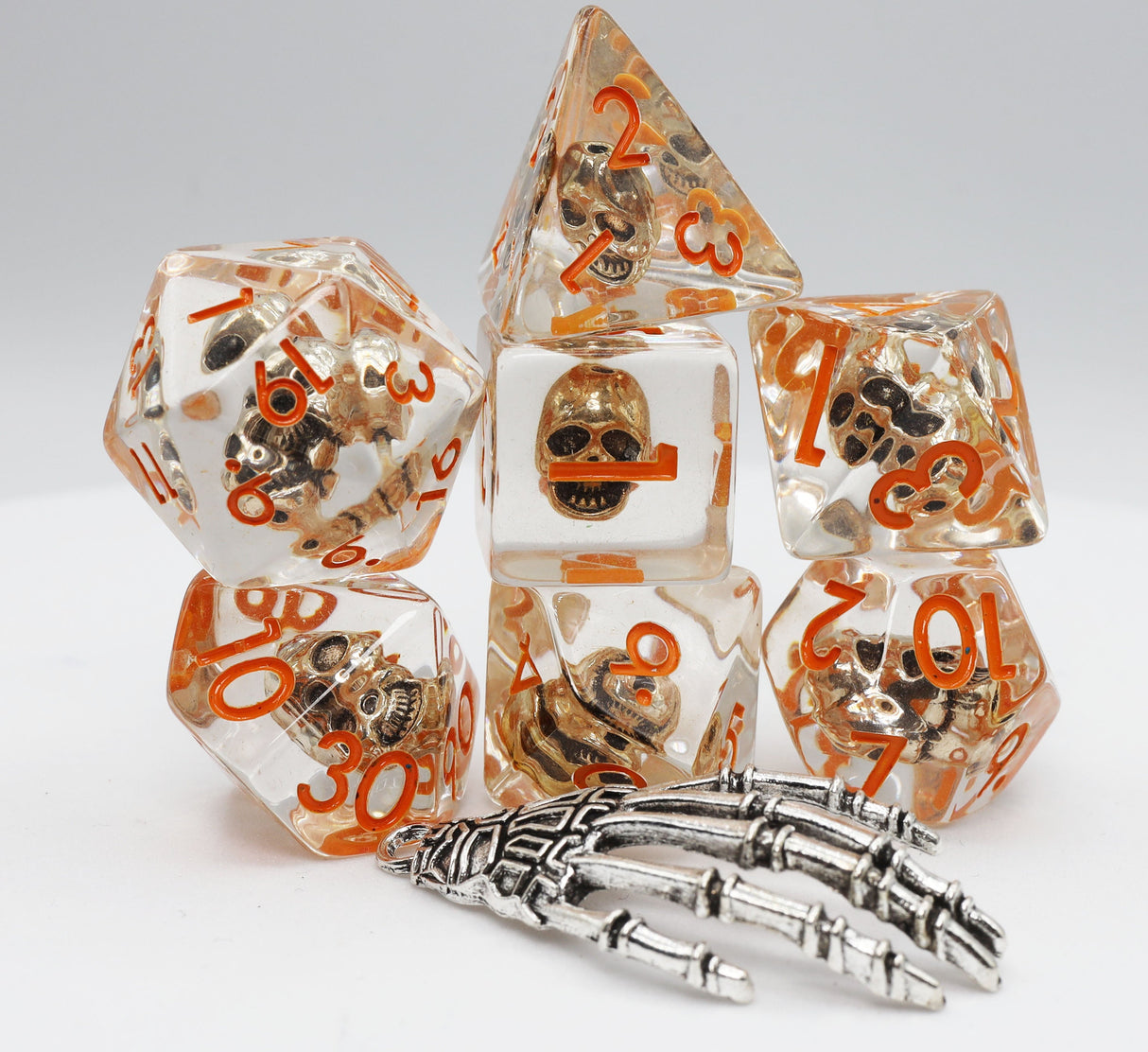 Laughing Skulls RPG Dice Set