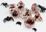 Black Widow  RPG Dice Set