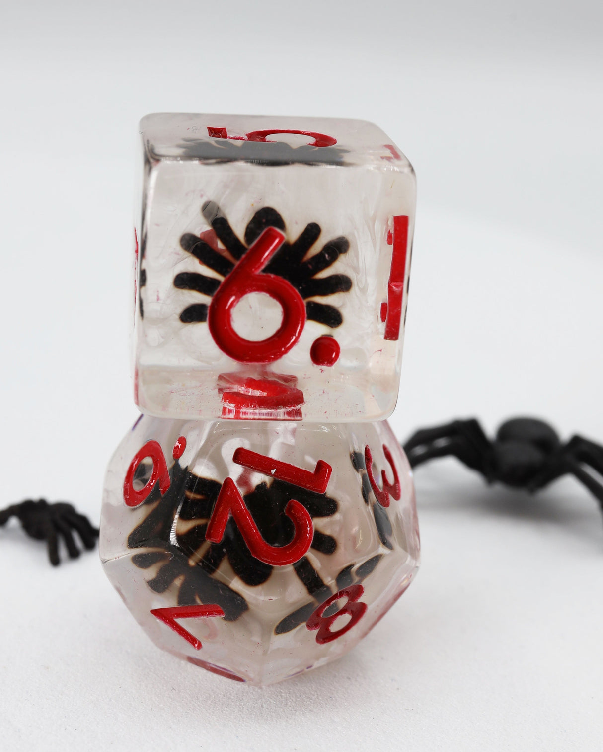 Black Widow  RPG Dice Set