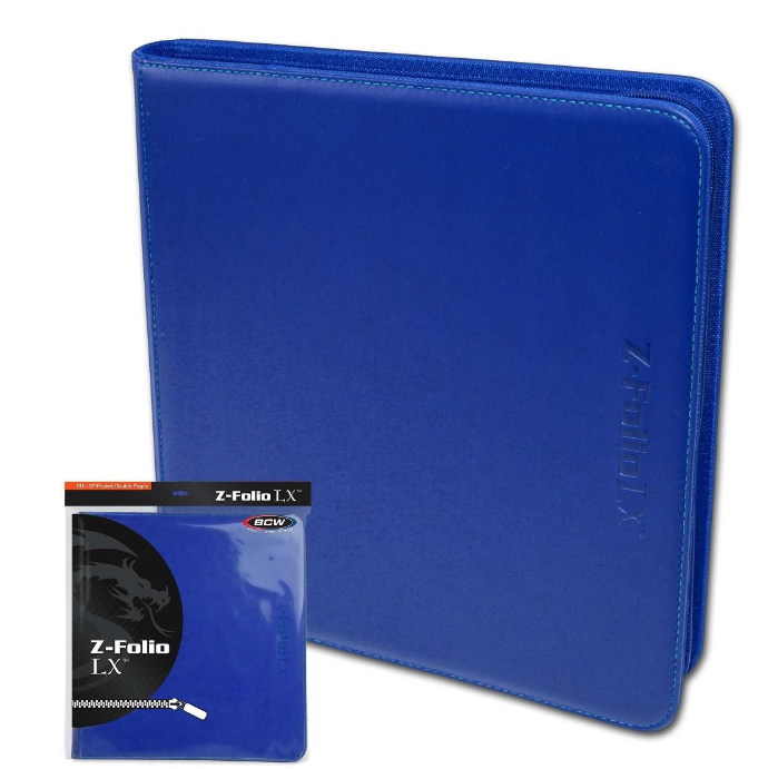 Z-Folio 12-Pocket LX Album - Blue