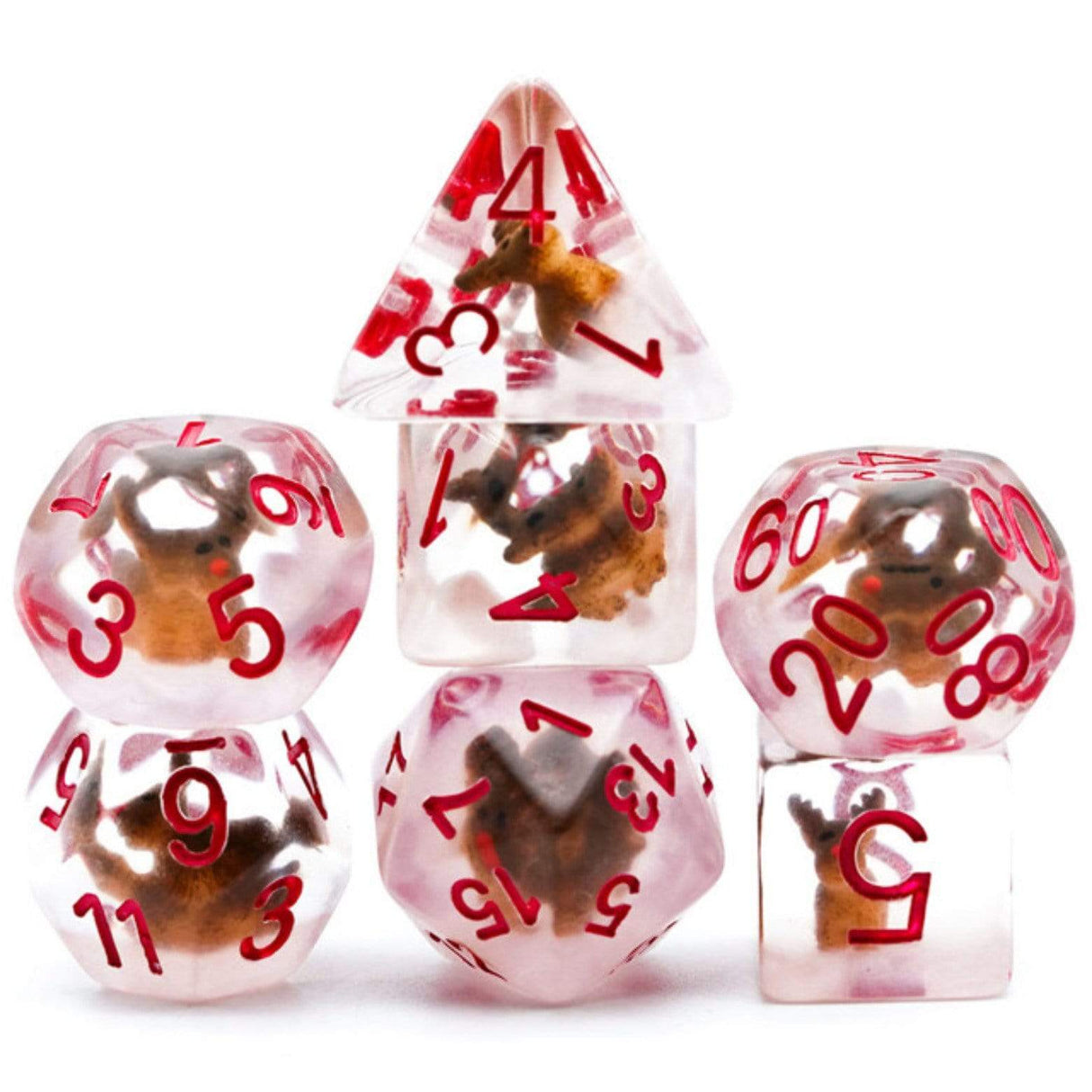 Reindeer RPG Dice Set