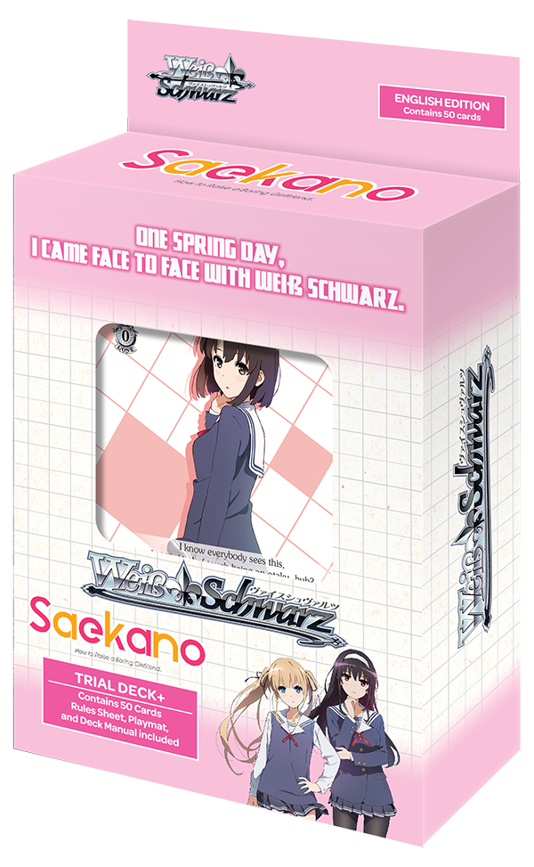 Trial Deck+ Saekano: How to Raise a Boring Girlfriend