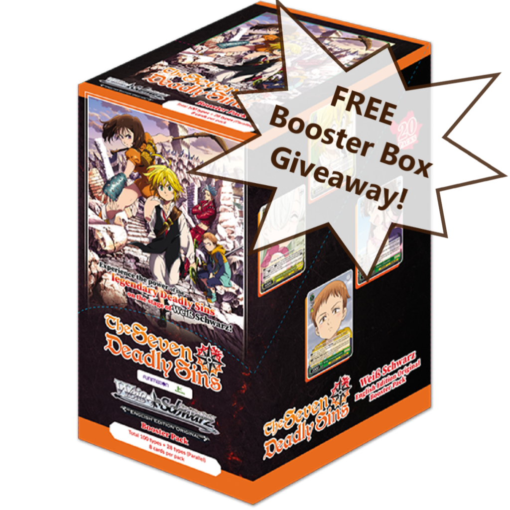 Contest Prize - Seven Deadly Sins Booster Box