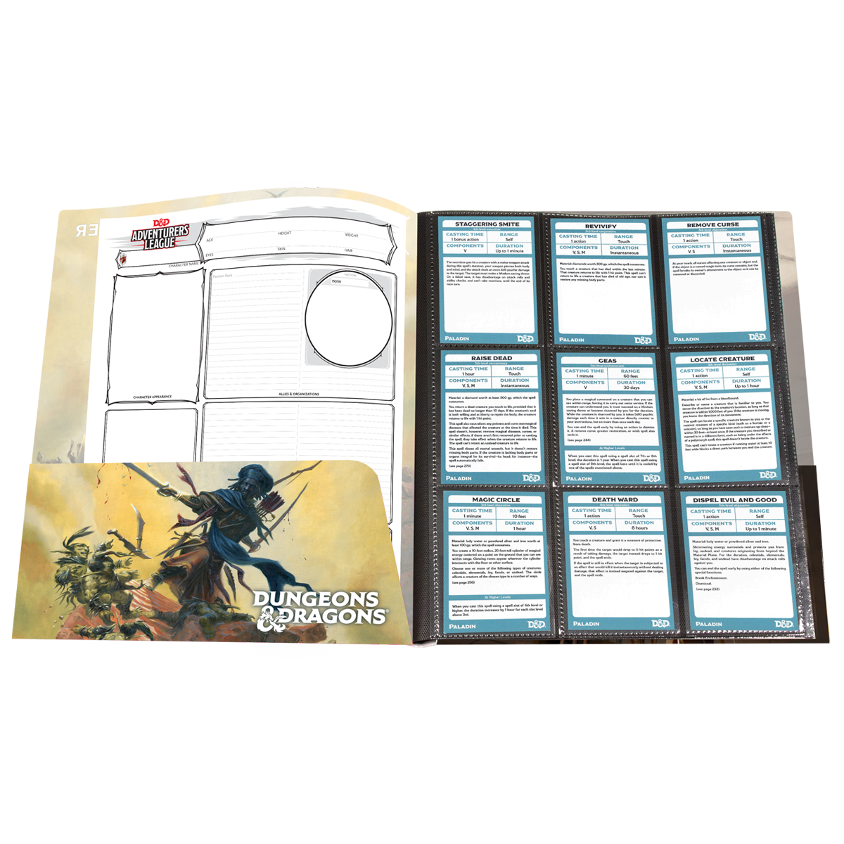 Ultra PRO: Class Folio - Fighter (Includes Stickers)