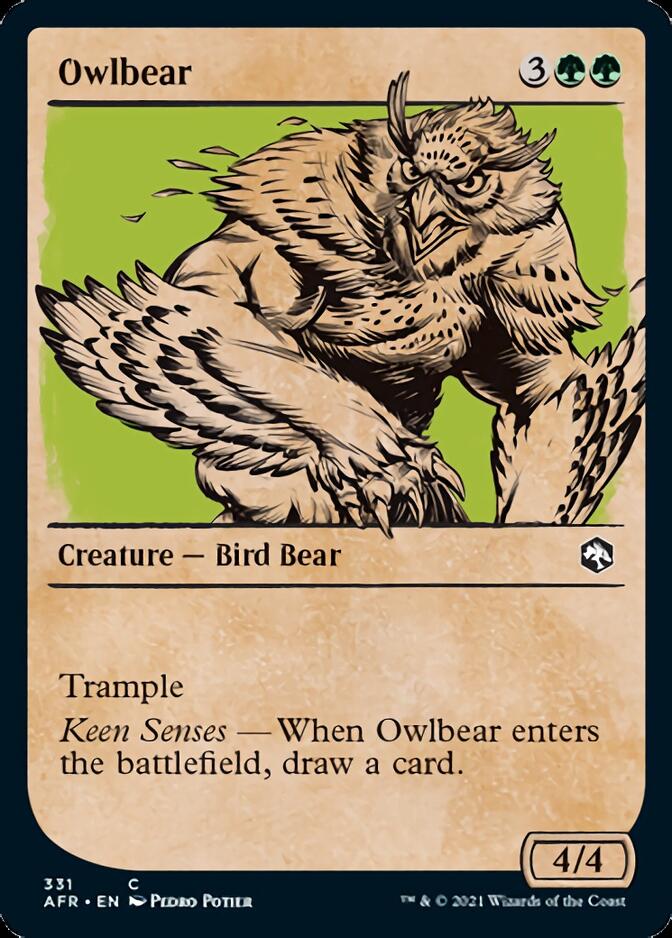 Owlbear (Showcase) [Dungeons & Dragons: Adventures in the Forgotten Realms]