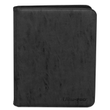 Ultra PRO: 9-Pocket Premium Zippered PRO-Binder - Suede Collection (Jet)