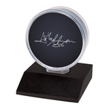 Ultra PRO: Display - Hockey Puck Wood Base (Black)