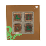 Ultra PRO: Heavy Metal Dice - 4-Dice Set (Feywild Copper)
