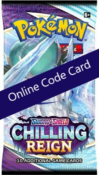 Chilling Reign Booster Pack - PTCGO Online Code