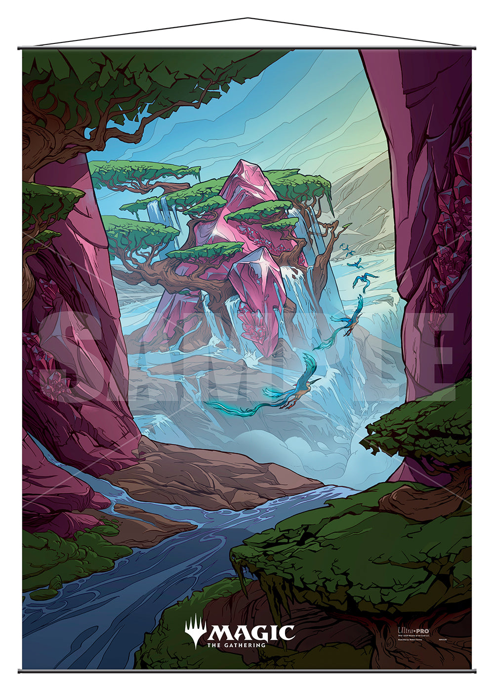 Ultra PRO: Wall Scroll - Ikoria Lair of Behemoths (Ketria Triome)