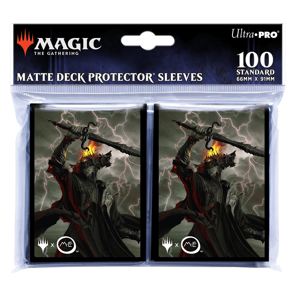 Ultra PRO: Standard 100ct Sleeves - The Lord of the Rings (Sauron, Lord of the Rings)
